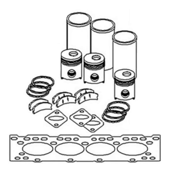 OK3481 Major Engine Overhaul Kit Fits John Deere Tractor 1020 1030 820 300 350B